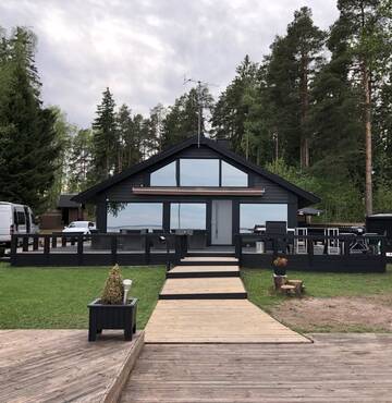 Фото номера Вилла с 3 спальнями Виллы Villa Impivaara г. Mestilä 26