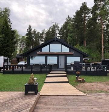 Фото номера Вилла с 3 спальнями Виллы Villa Impivaara г. Mestilä 69